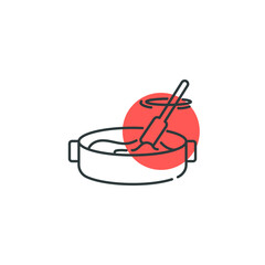 stir dough icon