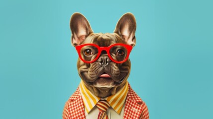 Fototapeta premium french bulldog portrait