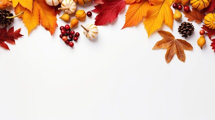 Autumn leaves background