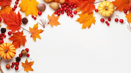 Autumn leaves background
