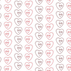 Digital png illustration of red pattern on transparent background