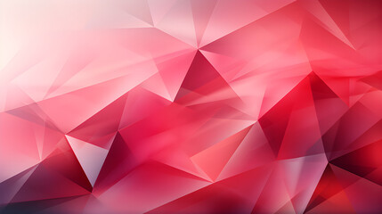 Fototapeta premium Modern Triangle Shapes Pink Background
