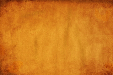 Textured background of parchment, paper, antique paper. Warm and strong color