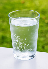 glass of water