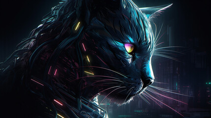 Futuristic Cat