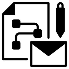 Branding Strategy icon can be used for uiux, etc