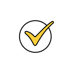 Approved icon vector for web and mobile app. Certified Medal Icon