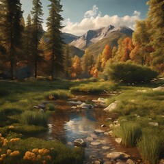 Obraz premium Landscapes Background Very Cool