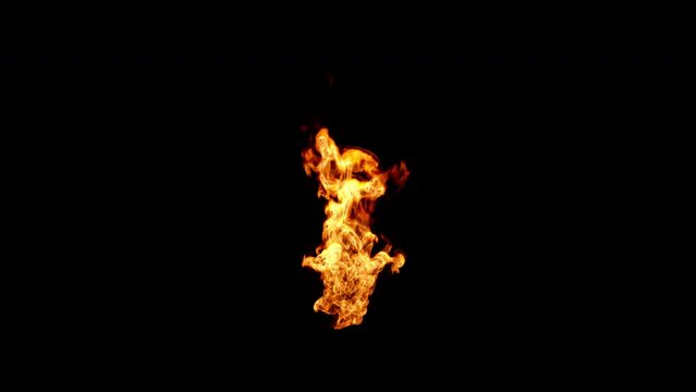Looping real fire in slow motion, 4k. Since it is a loop, you can loop it and make whatever duration you need or want. Slow motion allows you to speed it up or keep it slow