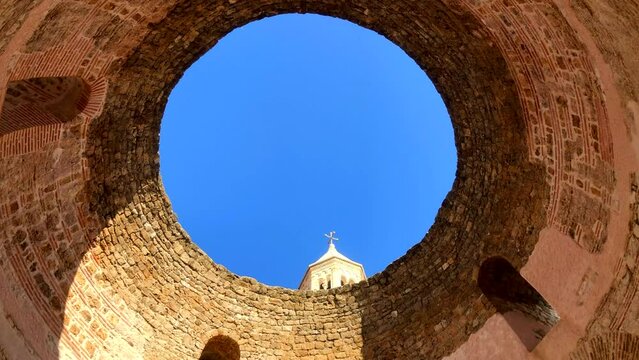 Vestibule of Diocletian&rsquo;s Palace. Roman ruins. Old town. Split, Croatia.