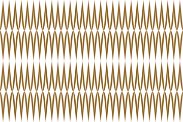 Vertical of  rhombus pattern. Design of geometric woven gold on white background. Design print for illustration, textile, fashion, wallpaper, background. Set 1