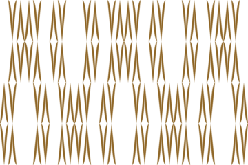 Vertical of  rhombus pattern. Design of geometric woven gold on white background. Design print for illustration, textile, fashion, wallpaper, background. Set 7