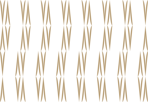 Vertical of  rhombus pattern. Design of geometric woven gold on white background. Design print for illustration, textile, fashion, wallpaper, background. Set 6