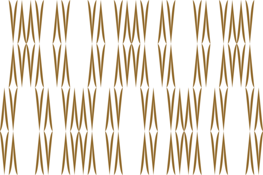 Vertical of  rhombus pattern. Design of geometric woven gold on white background. Design print for illustration, textile, fashion, wallpaper, background. Set 7