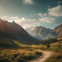 Fototapeta premium Landscapes Background Very Cool