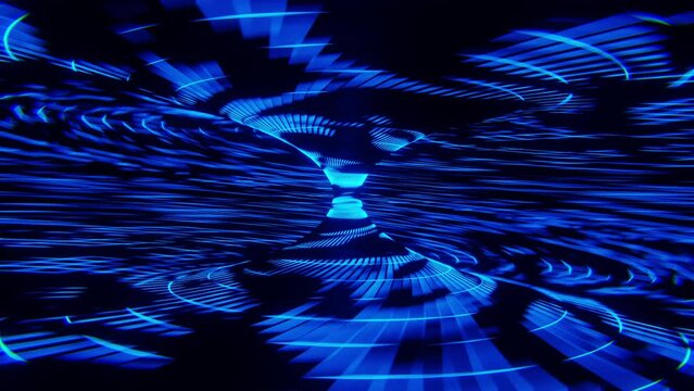 Spiral Bending Psychedelic Loop
