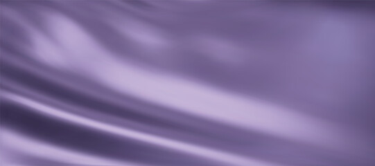 Close-up texture of purple silk. Light magenta fabric smooth texture surface background. Smooth elegant violet silk in Sepia toned. Texture, background, pattern, template.