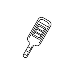 Thermometer outline icon