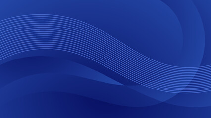 abstract blue wave gradient background