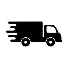 truck illustration vector logo template