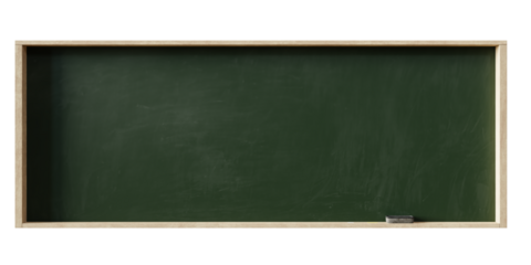 the school's blank blackboard background, 3d rendering