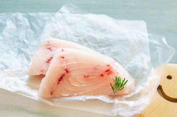 脂がのったメカジキの切り身