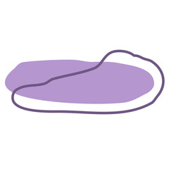 Cute Pastel Aesthetic Abstract Shape