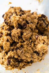 Soft Oatmeal Raisin Walnut Cookies