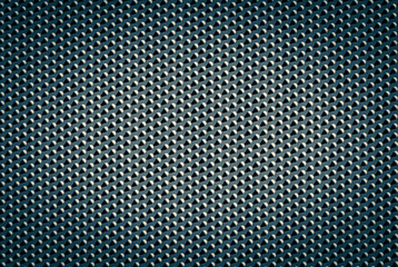 Dark blue colors metallic abstract background, blue convex surface texture of metallic steel plate.