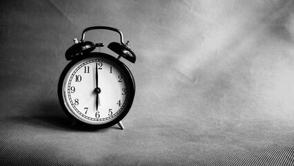 6:00 o'clock, alarm clock