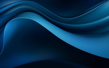 Fototapeta premium Abstract luxury gradient blue background smooth