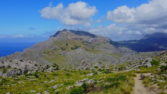 AERIAL: Nus de sa Corbata, Mallorca, Spain