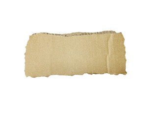 Cardboard Pieces Textured Background. Carton Piece with Copy Space, Ripped Kraft Paper Wallpaper,...