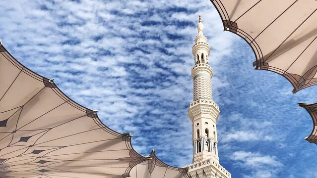 Timelapse Sky Masjid Nabawi