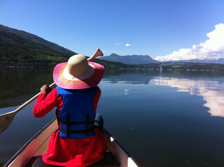 Still water canoe