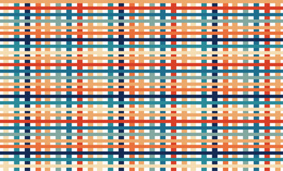 set of vintage colorful cross with stripes repeat seamless pattern, replete image design for fabric printing, strip pattern with red orange blue green
