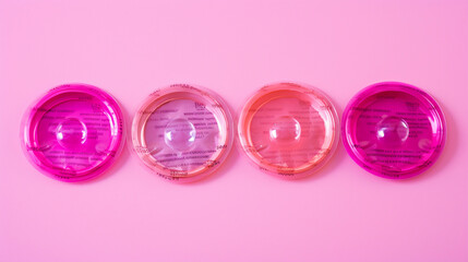 Obraz na płótnie Canvas Contraceptive Day, birth control on a bright background, generative AI