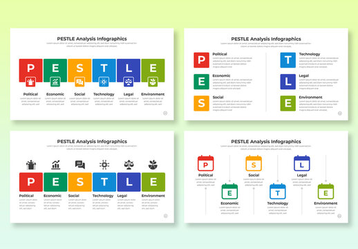 PESTLE Analysis Infographics