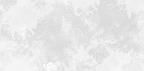 Silver, grey watercolor textured on white paper background. concrete wall white color for the background. Cement wall modern style background. White painted cement wall texture. White marble texture.