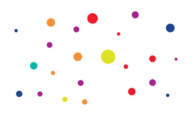 color dot vector background design