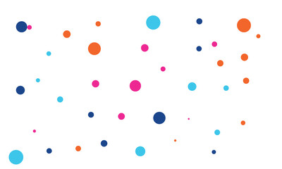 polka dots abstract colorful background