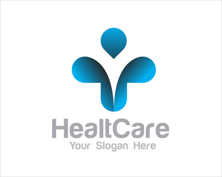 health care logo designs simple modern for medical service 