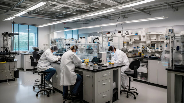 Scientists researching for the planet's future