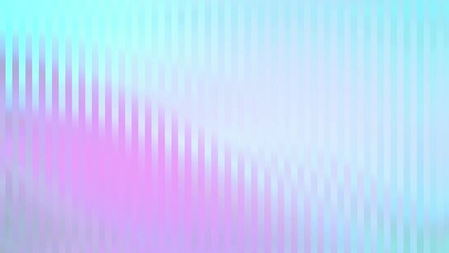 Moving translucent vertical stripes. Pastel gradient background. Light blue rose pink tiffany cyan lilac purple striped backdrop. Soft color transitions. Abstract blurry rays motion. Smooth beams flow
