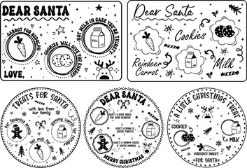 Christmas tray svg bundle