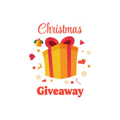 Christmas giveaway ornaments are used to decorate cards, posters, web decorations and products during the Christmas holiday season.