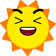 Sun Face Smlie Haha Laugh