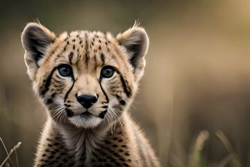 cheetah in the grass