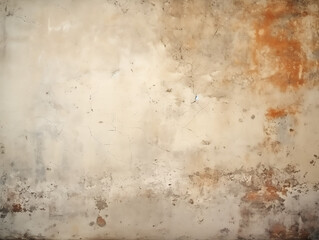 brown grunge concrete wall abstract texture background created with Generative AI technology