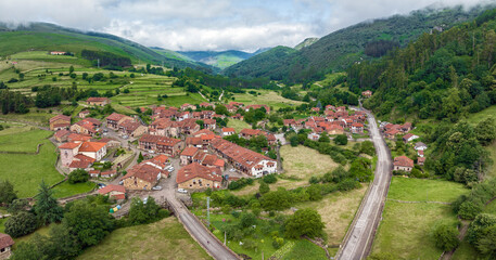 Carmona, Cabuerniga valley, Cantabria in Spain